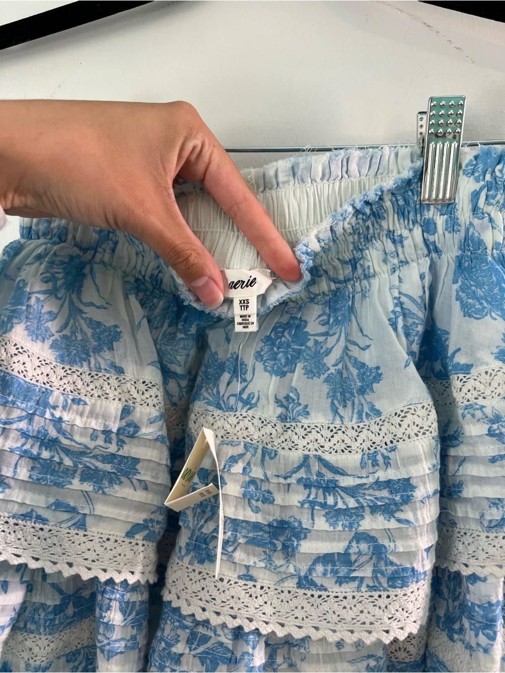 Aerie NWTs Rockin Ruffle Coastal Granddaughter Skirt Vacation Nantucket Cape Cod - Picture 5 of 6